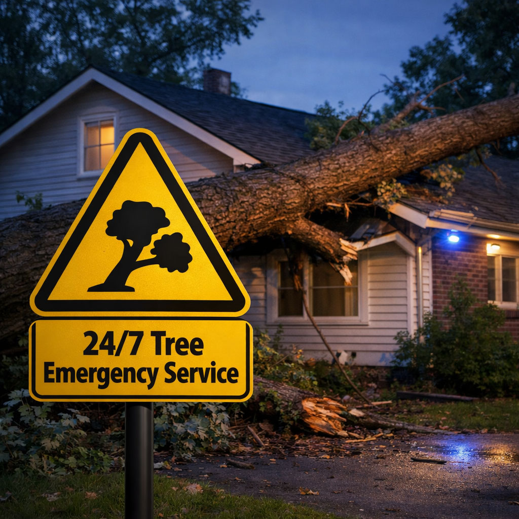 24/7 Tree Emergency Service