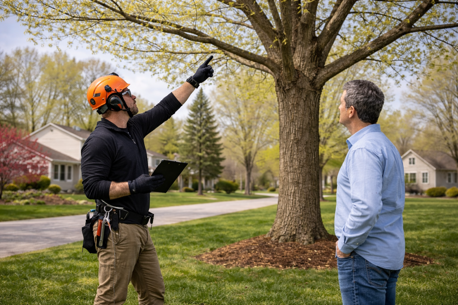 Preparing your trees for spring growth essential tips in Milford, Michigan